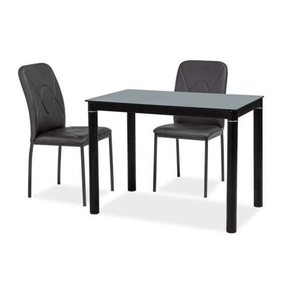 Jedálenský stôl GOLONT čierna 1