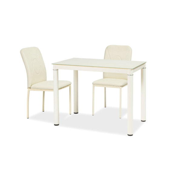 Jedálenský stôl GOLONT krémová 1