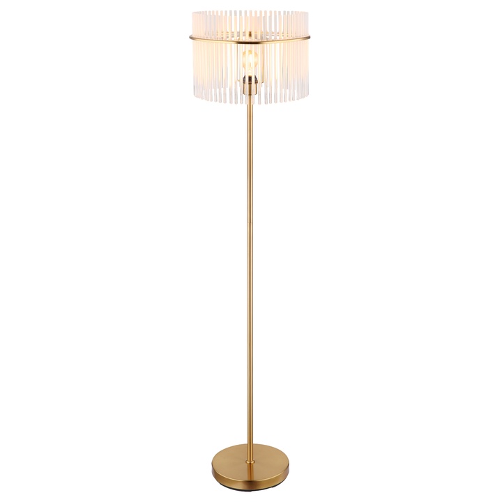 Stojacia lampa GORLEY zlatá 1