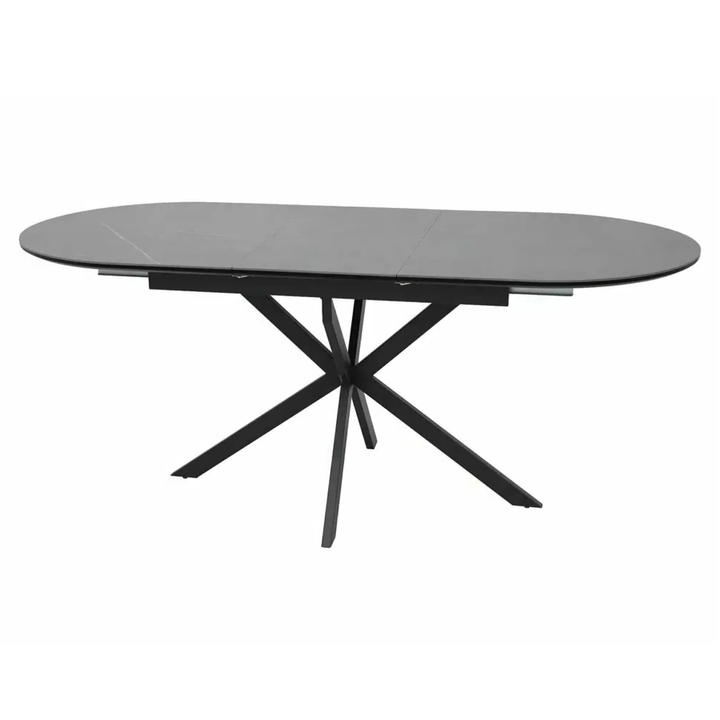 Jedálenský stôl GOSTUN 3 sivá/čierna 1