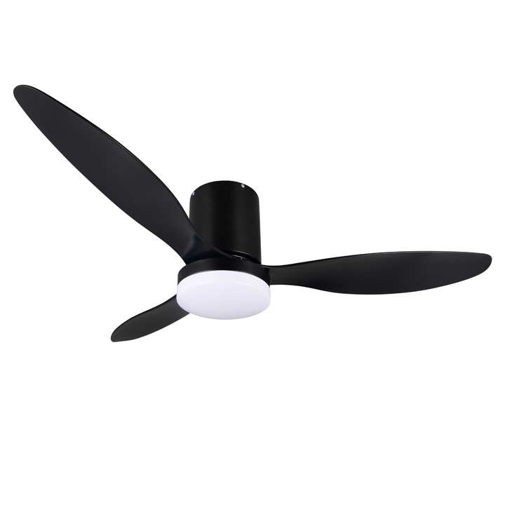 Stropné LED svietidlo s ventilátorom GÖTEBORG čierna 1