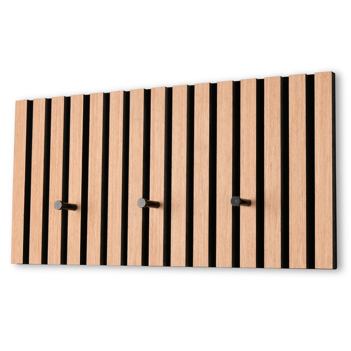 Predsieňový panel GRACE dub artisan/čierna 1