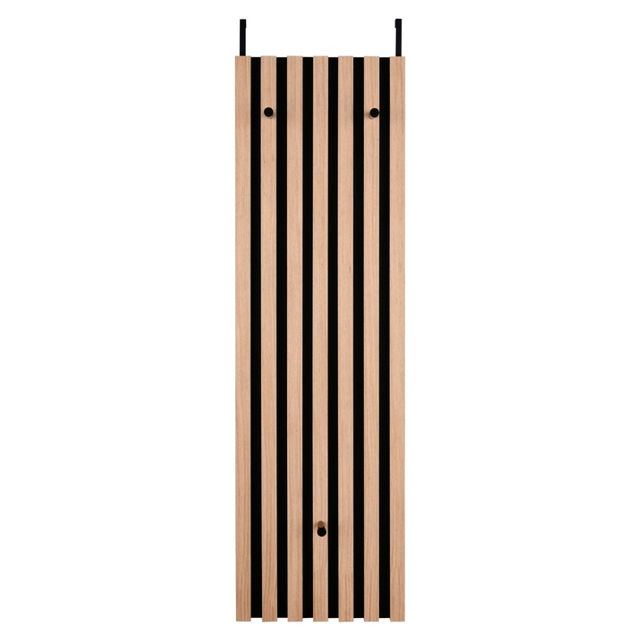 Predsieňový panel GRACE dub artisan/čierna, šírka 30 cm 1