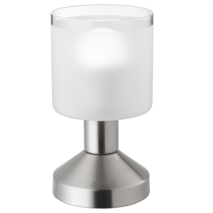 Stolná lampa GRAL biela/kov 1
