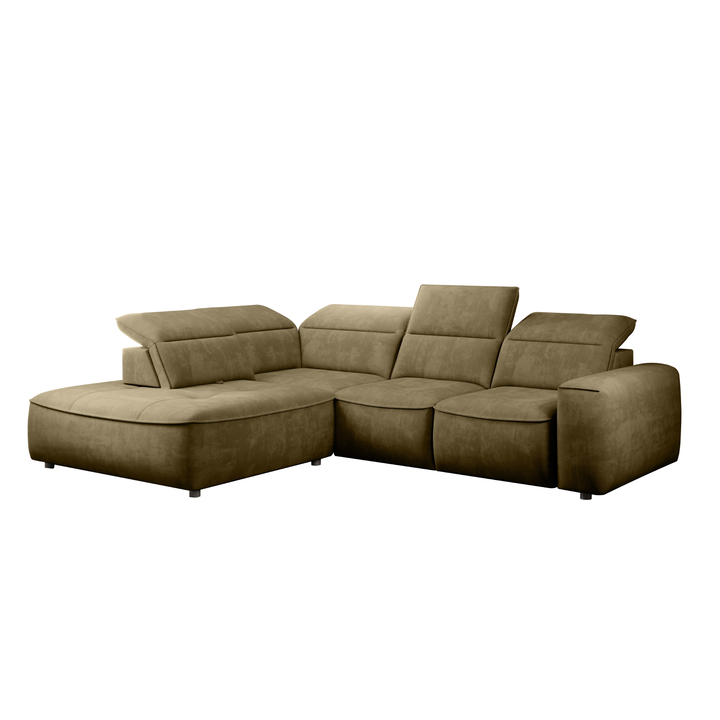 Sedacia súprava GRENADA L ľavá, olivová 1