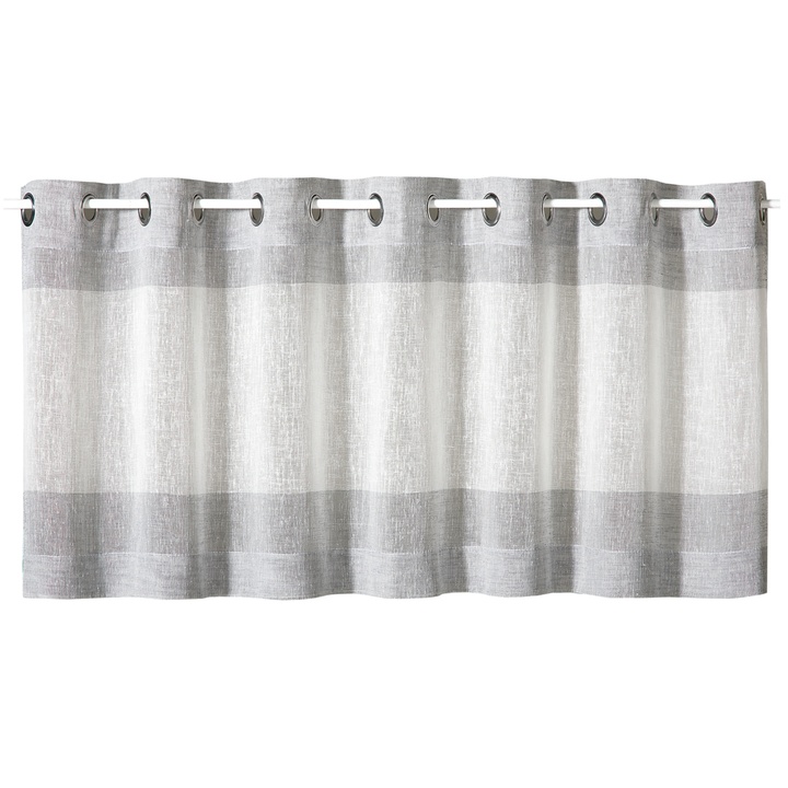 Záclona GREY sivá, 140x50 cm 1