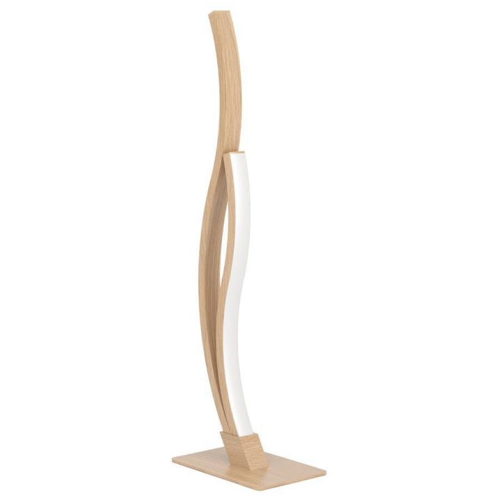 Stolná LED lampa GRISOLIA hnedá/biela 1