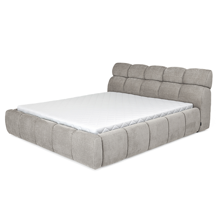 Posteľ s roštom GULIA 1 sivá, 140x200 cm 1