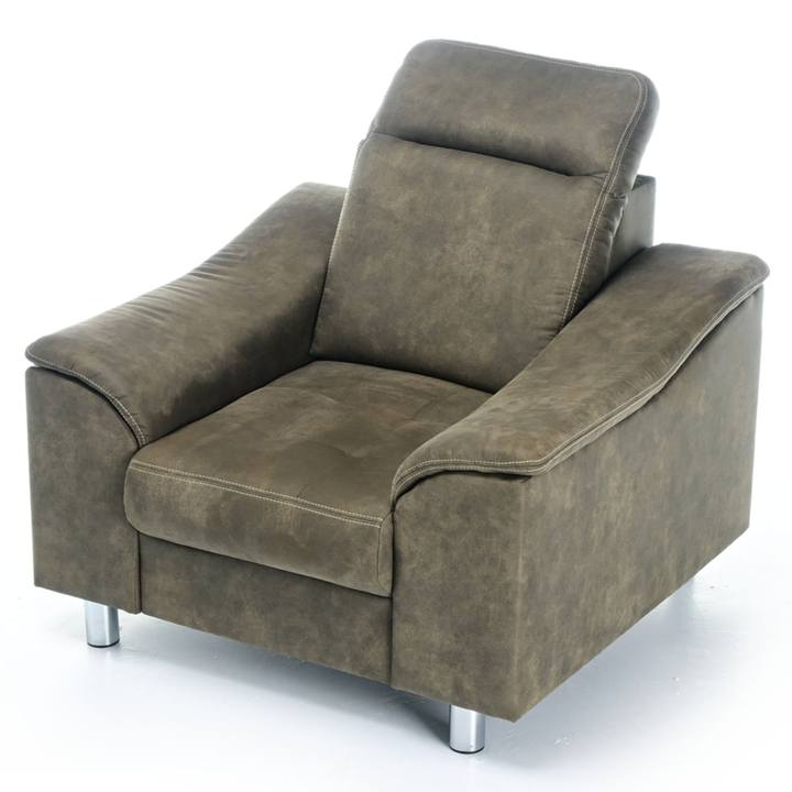 Kreslo HAMILTON hnedosivá 1