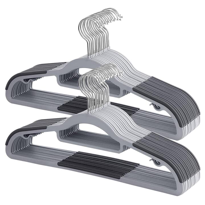 Vešiaky HANGER 2 sivá, 30 ks 1