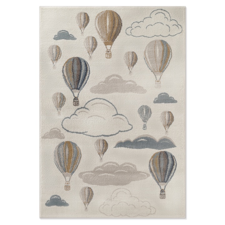 Koberec HANSE HOME ADVENTURES 106209 krémová/viacfarebná, 160x235 cm 1