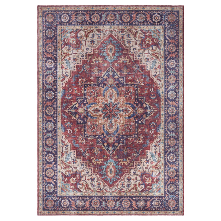 Koberec HANSE HOME ASMAR 104000 slivková červená, 80x200 cm 1