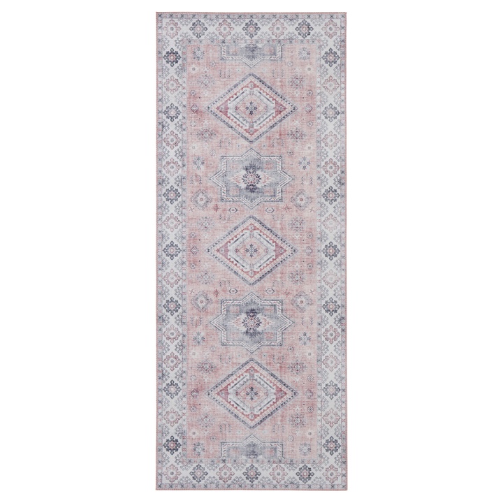 Koberec HANSE HOME ASMAR 104009 staroružová, 80x200 cm 1