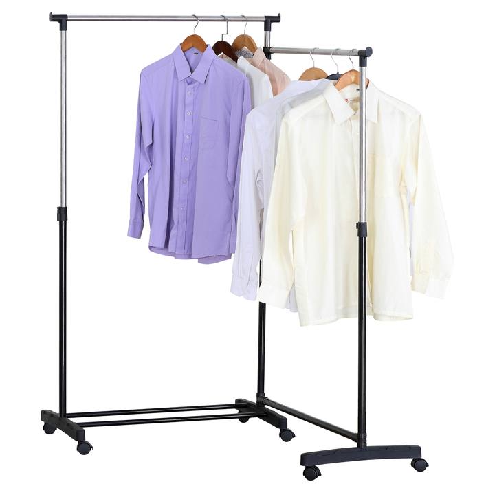 Stojan na šaty HARTLEY čierna/strieborná 1