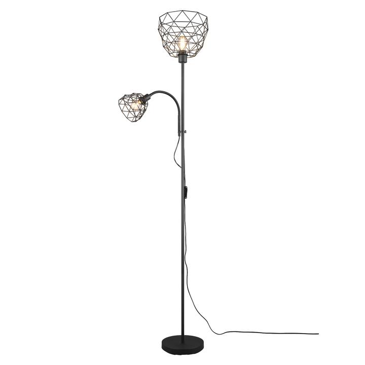 Stojacia lampa HAVAL čierna 1