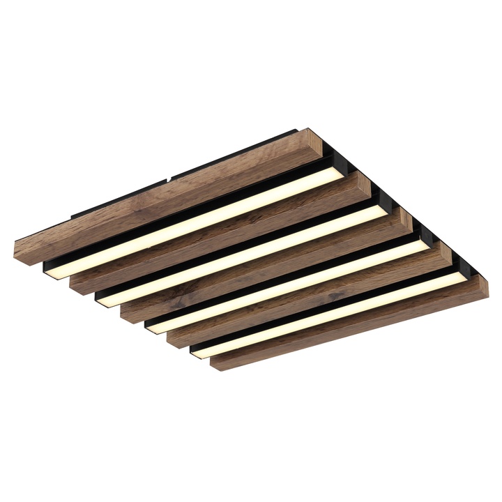 Stropné svietidlo HAYDEN hnedá/čierna 1