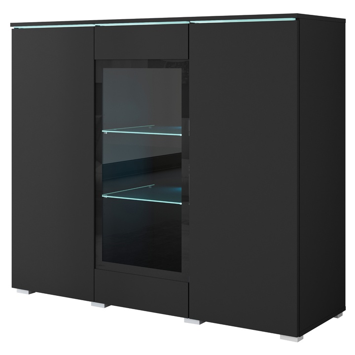 Komoda HECTOR čierna 1