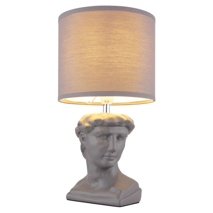Stolná lampa HERMES sivá 1