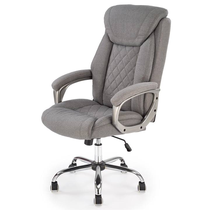 Kancelárska stolička HILDIR sivá 1