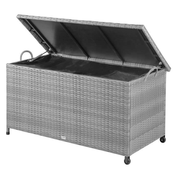 Záhradný box HOLE sivá 1