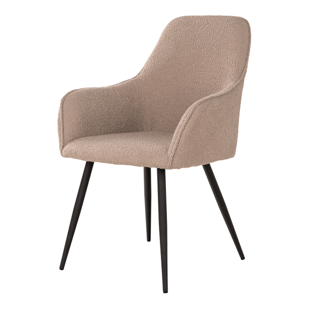 Jedálenská stolička HORBU 3 béžová/čierna 1