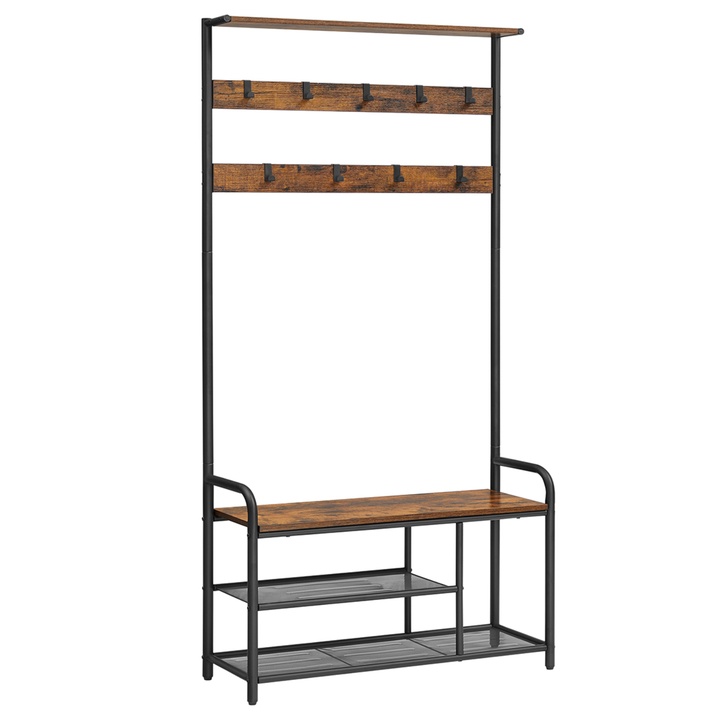 Predsieňová zostava HORSE 2 hnedá/čierna 1