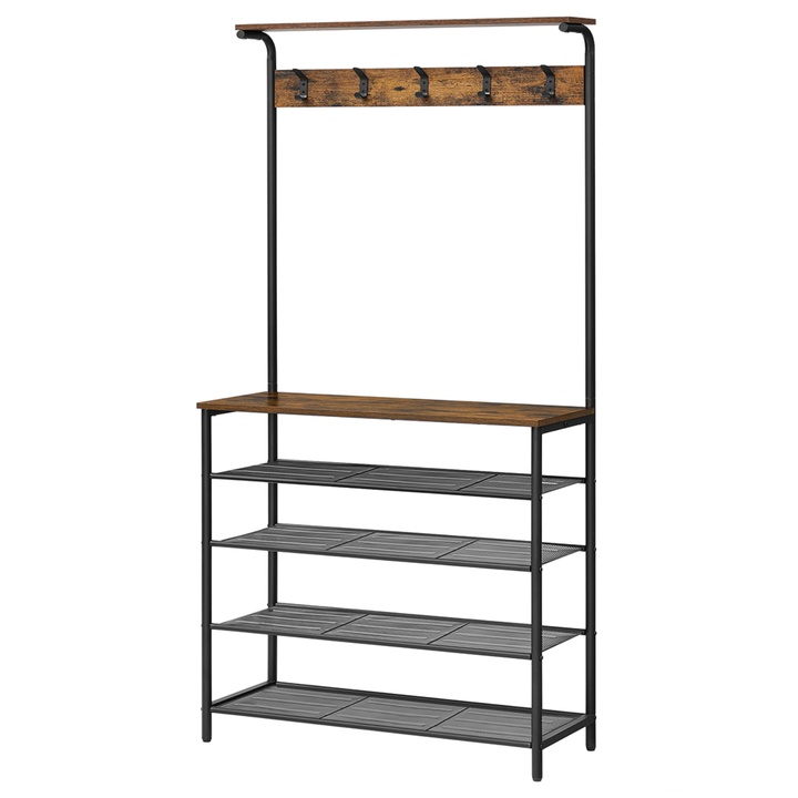 Predsieňová zostava HORSE hnedá/čierna 1