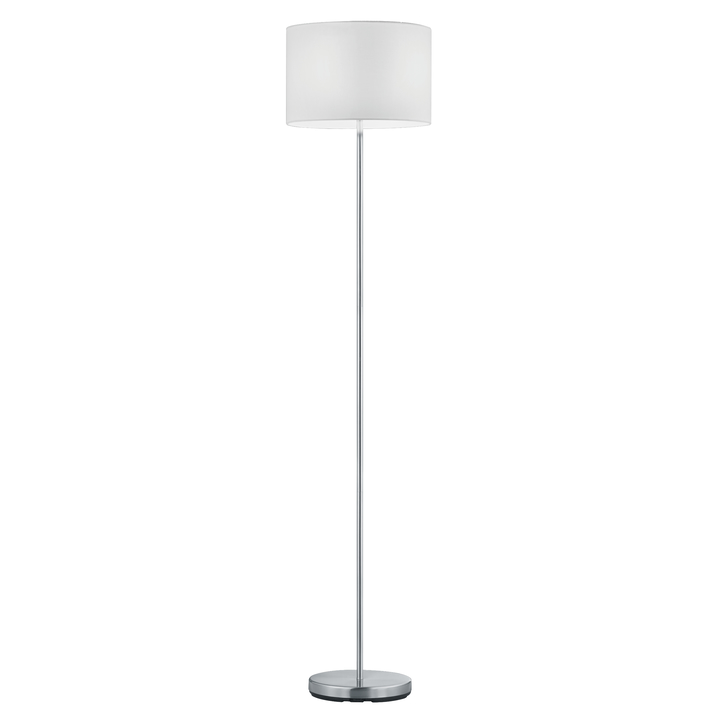 Stojacia lampa HOTEL biela/nikel 1