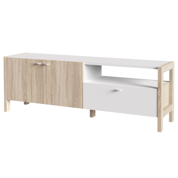 TV komoda HOYVIK dub sonoma/biela, šírka 171 cm 1