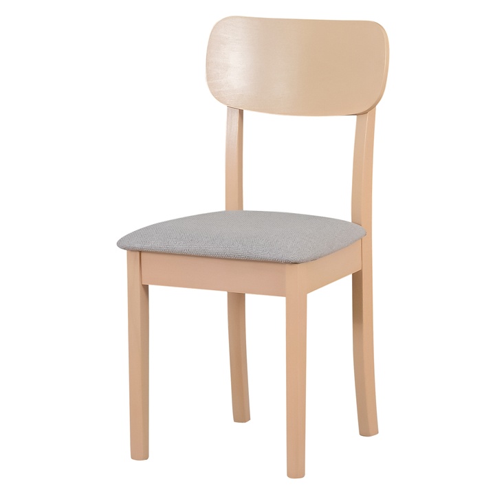 Jedálenská stolička HUBO 4 dub sonoma/sivá 1