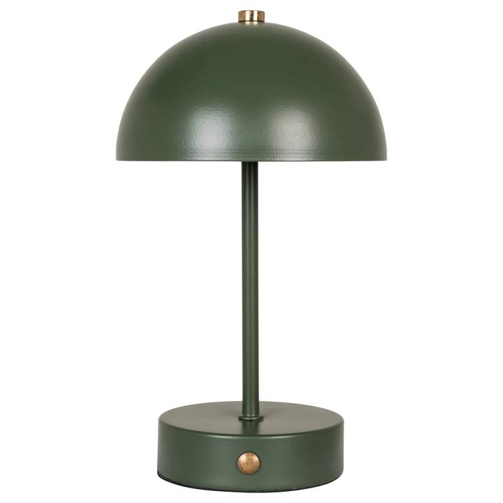 Stolná LED lampa HULT zelená 1