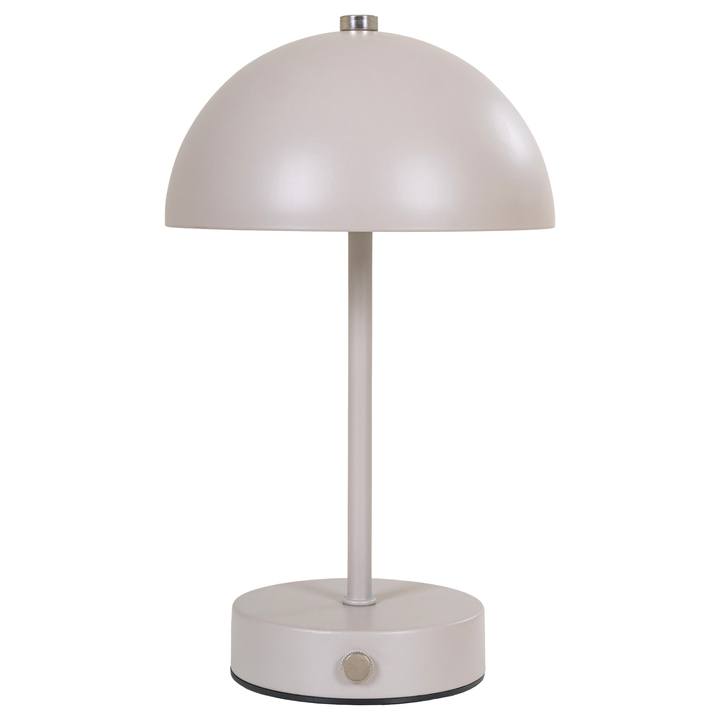Stolná LED lampa HULT piesková 1