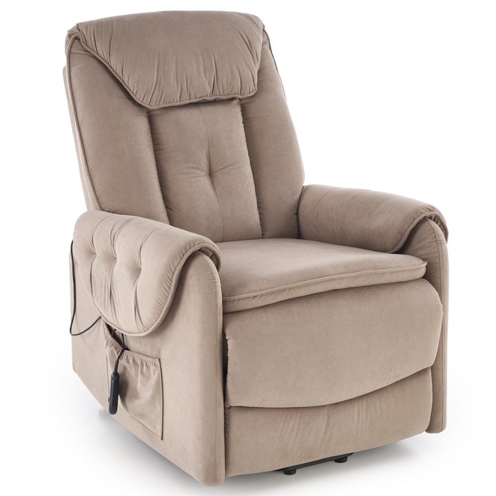 Relaxačné kreslo HURTUN béžová 1