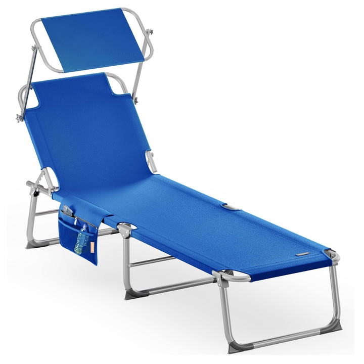 Záhradné ležadlo IBIZA modrá 1