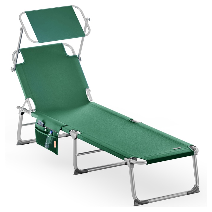 Záhradné ležadlo IBIZA zelená 1