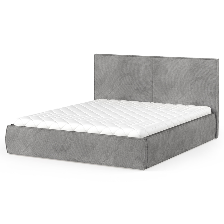 Posteľ s roštom ICOL svetlosivá, 180x200 cm 1