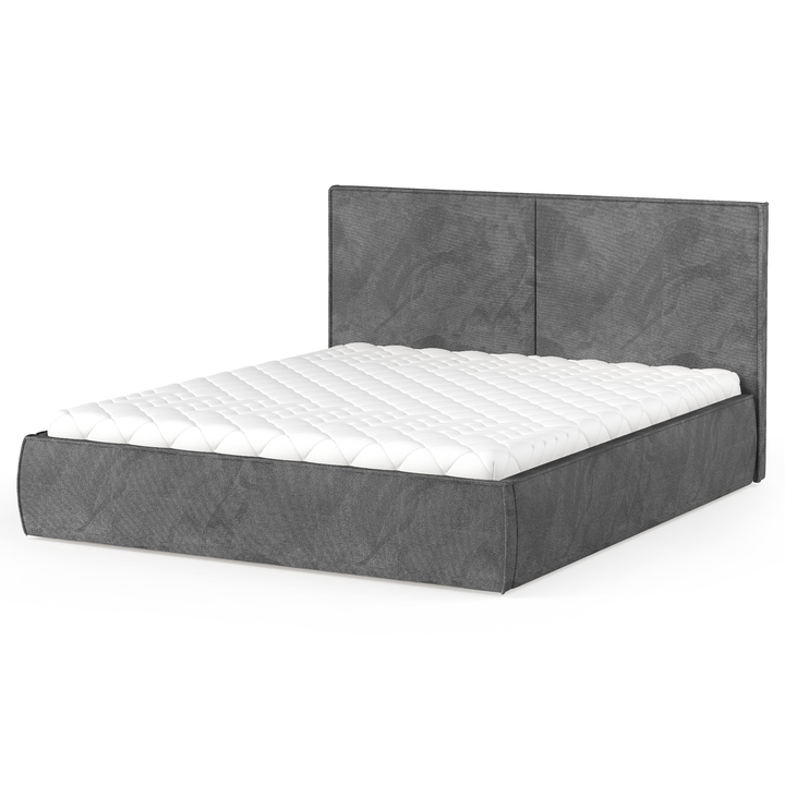 Posteľ s roštom ICOL grafitová, 160x200 cm 1