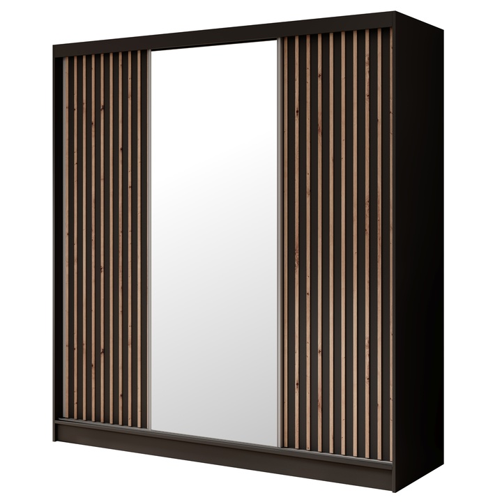 Šatníková skriňa IDIN čierna 1