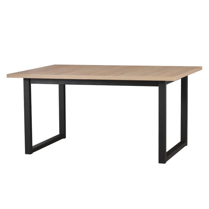 Jedálenský stôl IKOZ 3 dub sonoma/čierna, šírka 160 cm 1