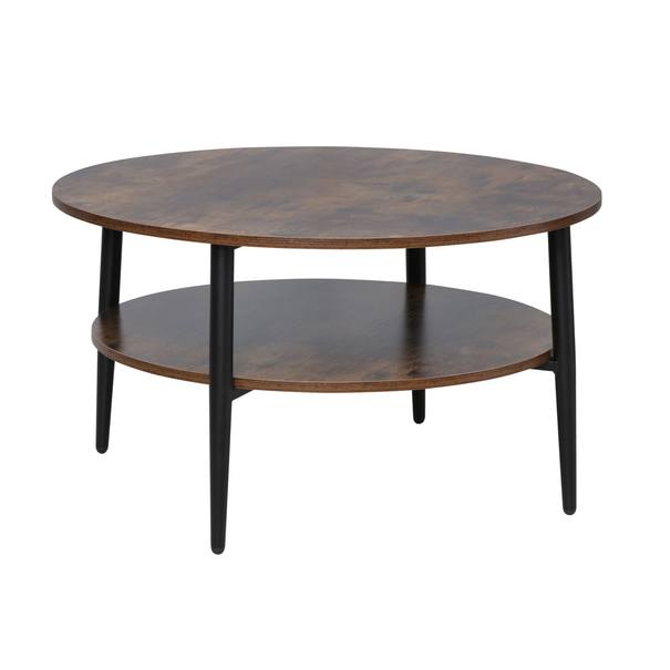 Konferenčný stolík ILLO hnedá/čierna 1