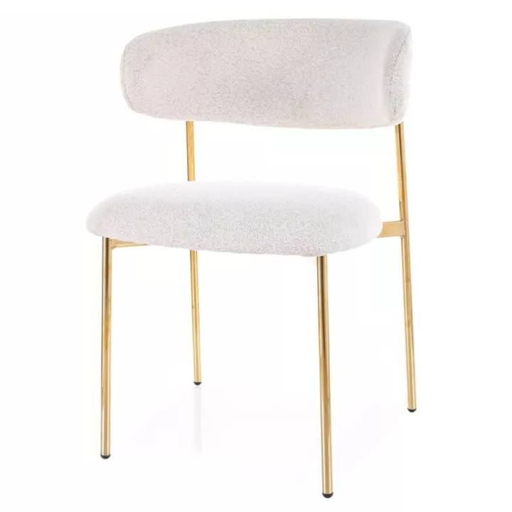 Jedálenská stolička ILTUN 3 béžová/zlatá 1