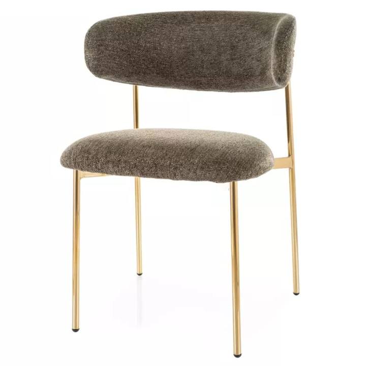 Jedálenská stolička ILTUN 3 olivová/zlatá 1