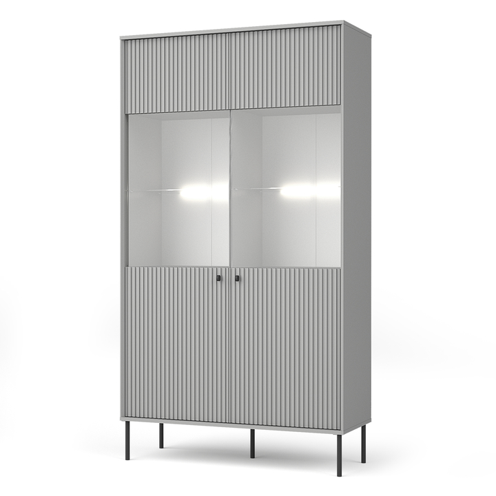 Vitrína IRIS 01 sivá 1