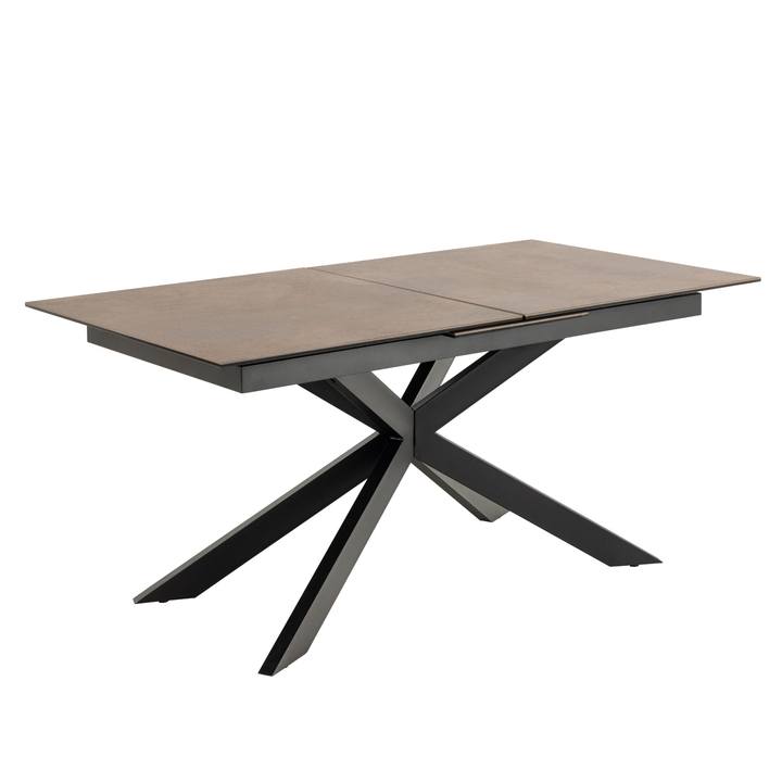 Jedálenský stôl IRWINE 210 hnedá/čierna 1