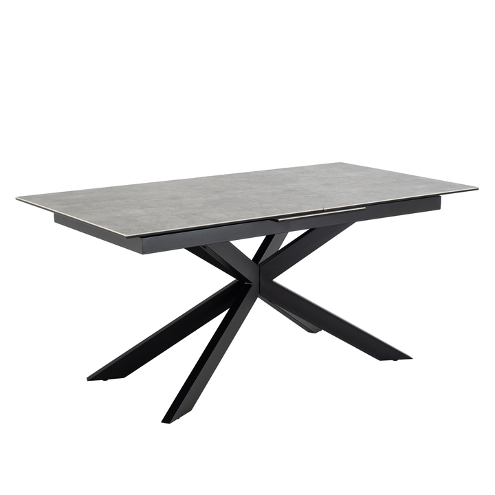 Jedálenský stôl IRWINE 210 sivá/čierna 1