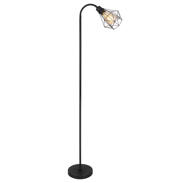 Stojacia lampa ISABELLA čierny kov 1