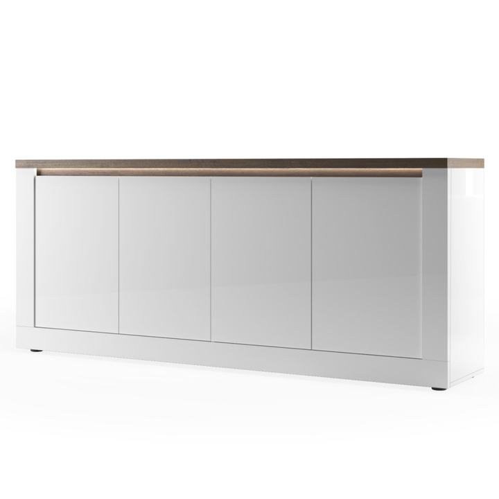 Komoda ISCHIA 6 dub mercure/biela 1