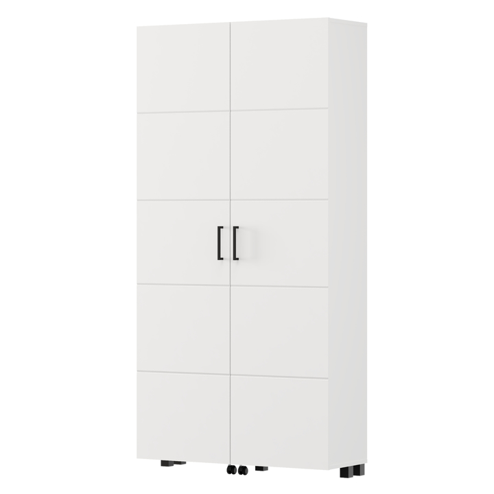 Skriňa na topánky ISLAY 4 opálovo biela 1