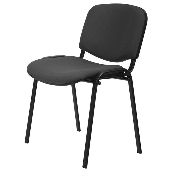 Konferenčná stolička ISO čierna/sivá 1