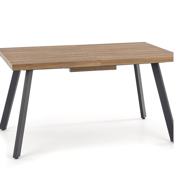 Jedálenský stôl IVÁN orech/čierna 1